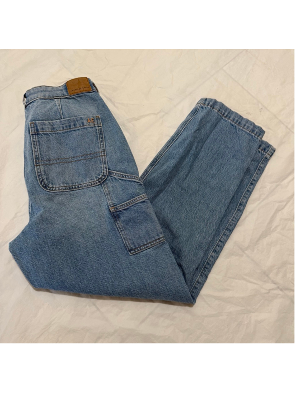American Eagle Outfitters Light Blue Boyfriend Jeans
